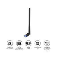 Adaptador USB WiFi 6 Tenda U11 Pro AX900 Doble Banda