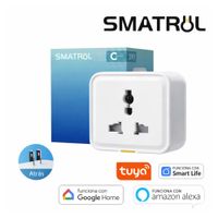 SMATRUL Enchufe Inteligente WiFi compatible con Alexa Google Home