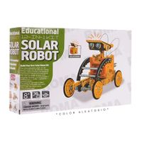 Kit de Construcción de Robot Solar Educativo 12 en 1