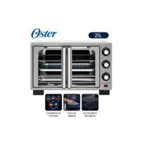 Horno con Freidora de Aire Oster 25L Gris  TSSTTV25FDMAFNS