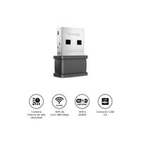 Adaptador USB WiFi 6 Tenda W311MI AX300 Nano 286Mbps