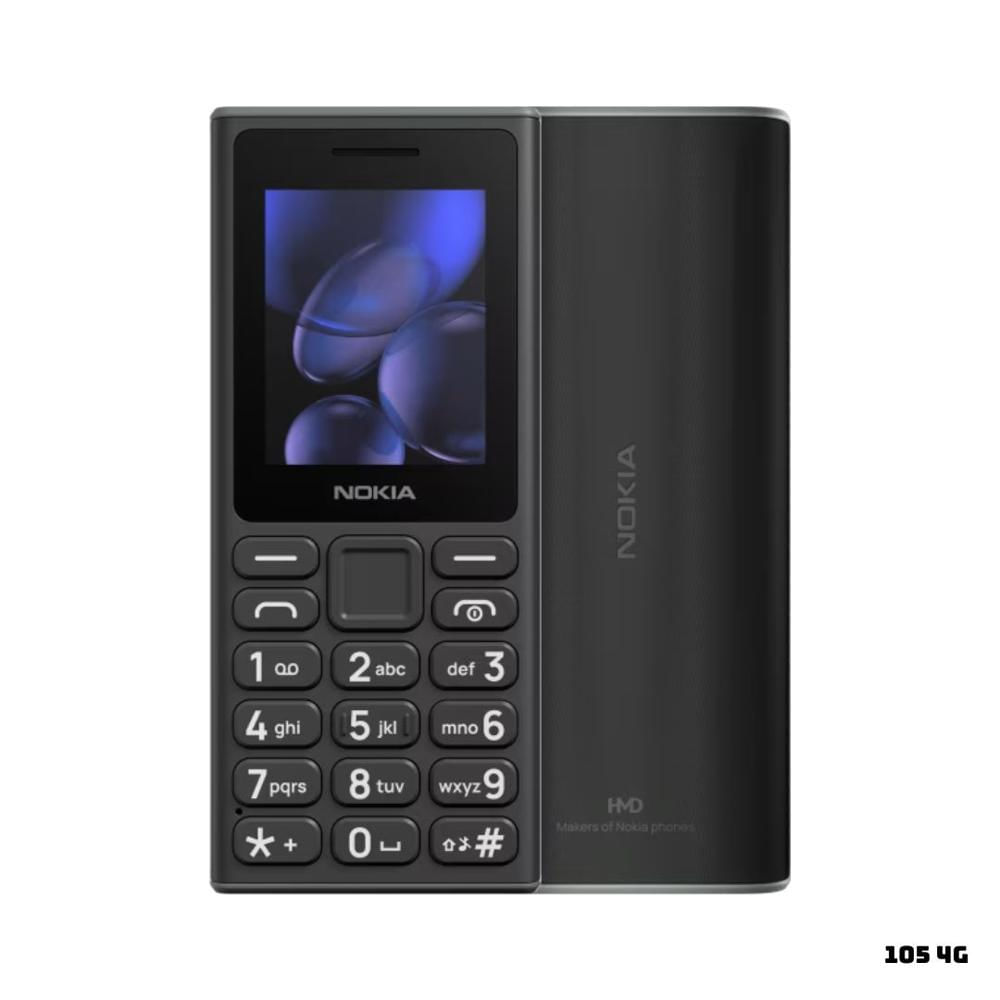 CELULAR BASICO NOKIA 105 4G TA-1659 DUAL SIM - NEGRO