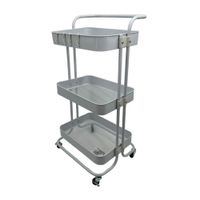 Carrito Organizador Blanco de 3 niveles Orange