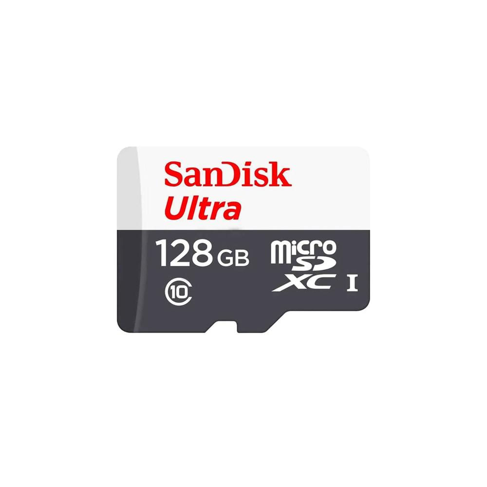 Tarjeta de Memoria MicroSDXC SanDisk Ultra 128GB con Adaptador GN3MA