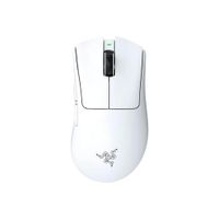 Mouse Gamer Razer DeathAdder V4 Pro Wireless 45K DPI HyperPolling 8000Hz Switch Óptico Blanco