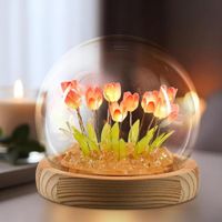 LÁMPARA DE TULIPANES