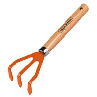 Rastrillo pequeño con mango de madera Tramontina