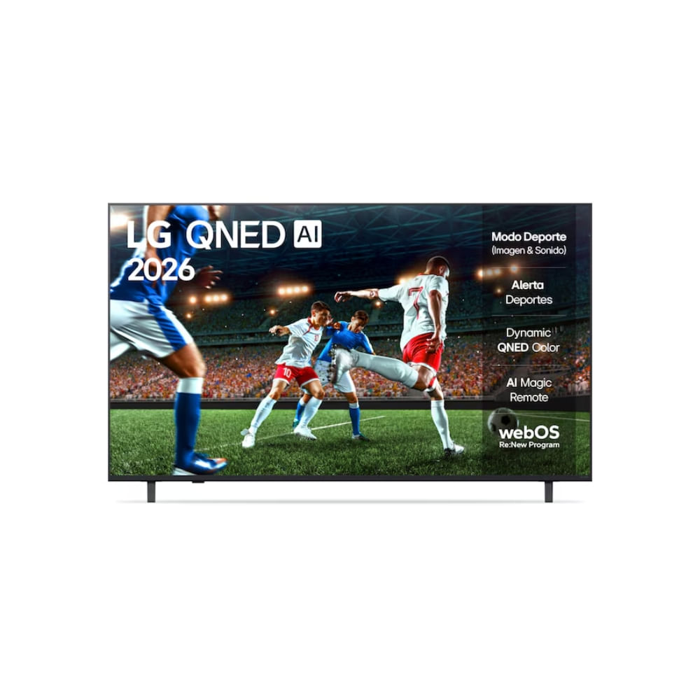 TELEVISOR LG QNED 65 4K UHD SMART TV CON AI 65QNED73ASA 2025