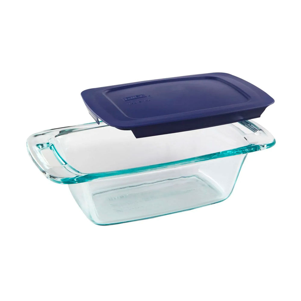 Fuente Molde de Pan Pyrex easy grab 1.4 LT C tapa -21040