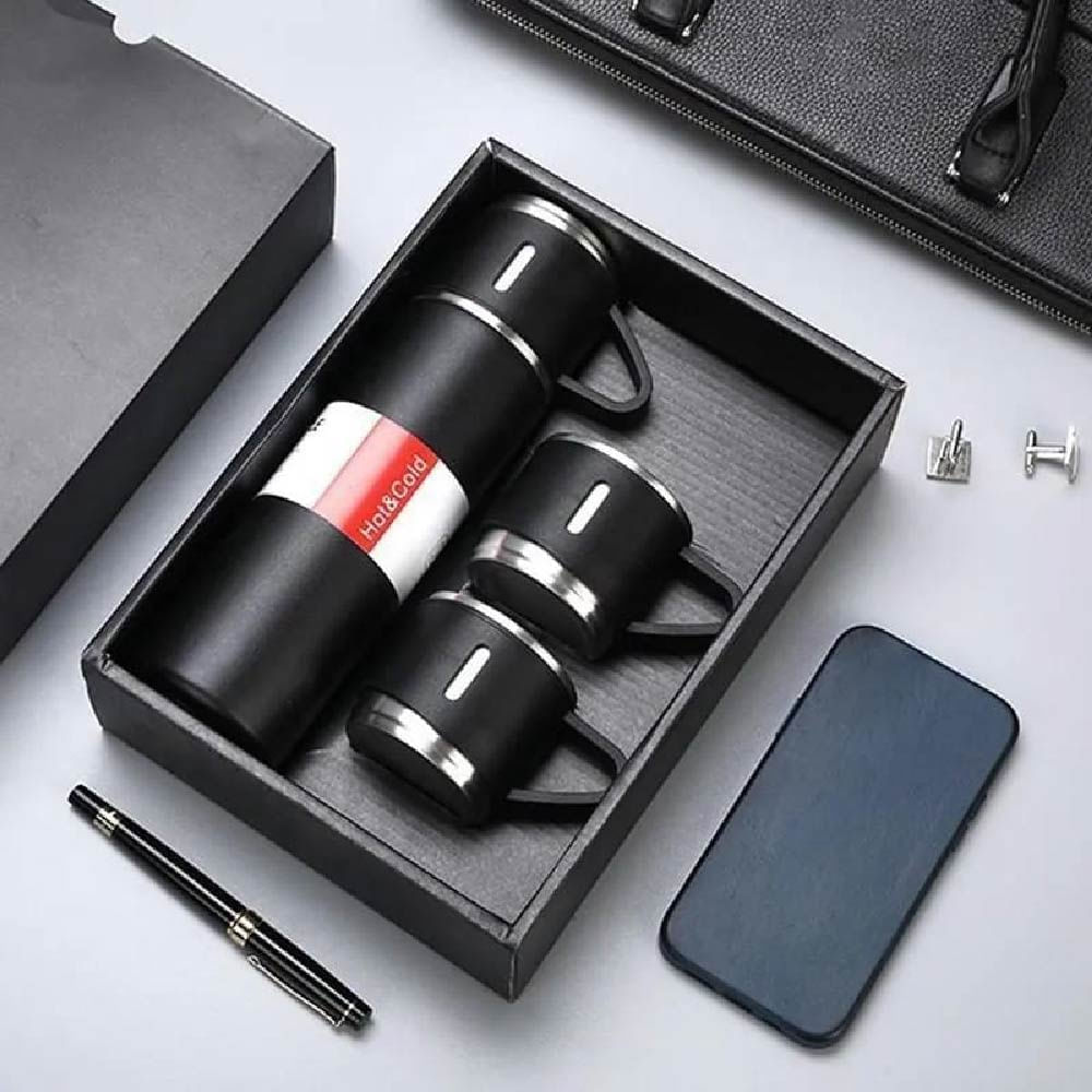 Termo de 500 ml con 2 Tazas