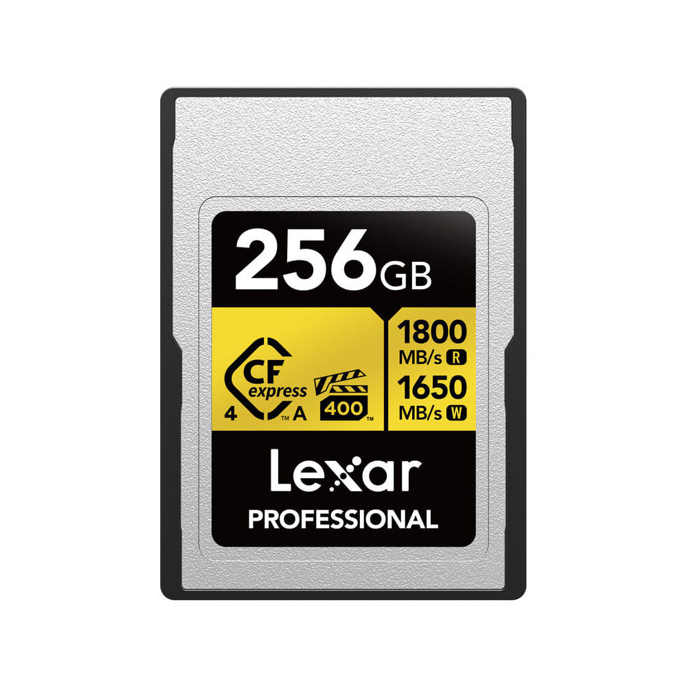 Memoria CFexpress 4.0 Lexar Professional 256GB Type A - Gold Series - R1800mb - W1650mb