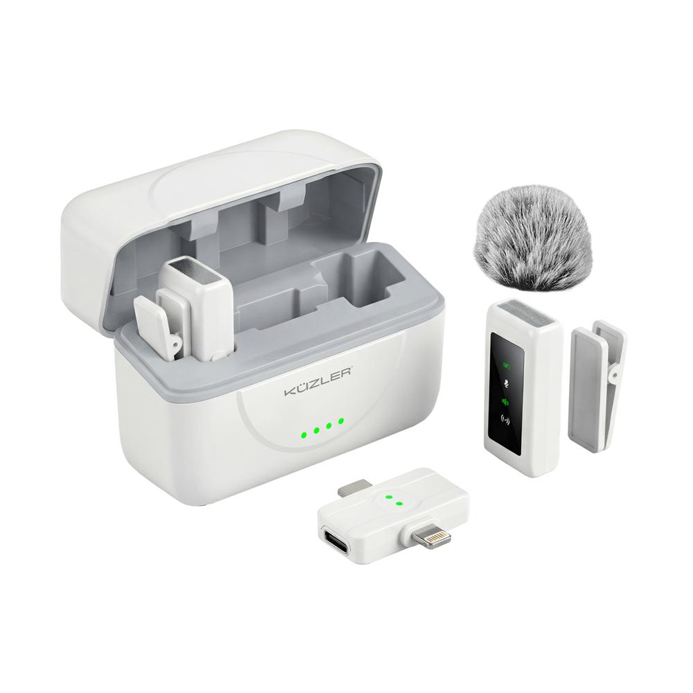 Micrófono Inalámbrico Dual Profesional MICPRO-101 con Reducción de Ruido para Celular