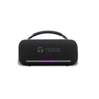 Parlante Teros Vibes VB-6049BLK 60W Inalámbrico BT 5.3 4000 MAH USB Luces LED Negro