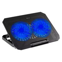 BASE COOLER PARA LAPTOP 2 VENTILADORES USB LED XTRIKE ME FN-818
