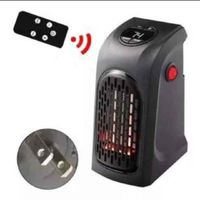 CALEFACTOR PORTATIL ELECTRICO 400W CON CONTROL REMOTO Y TERMOSTATO AJUSTABLE