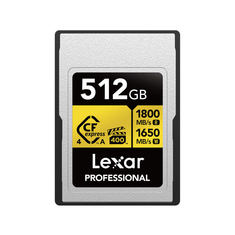 Memoria CFexpress 4.0 Lexar Professional 512GB Type A - Gold Series - R1800mb - W1650mb
