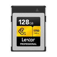 Memoria CFexpress Lexar Professional 128GB Type B - Gold Series - R1750mb - W1500mb