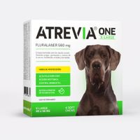 Antipulgas para perros Atrevia One X-Large -40-56kg-  4 tab