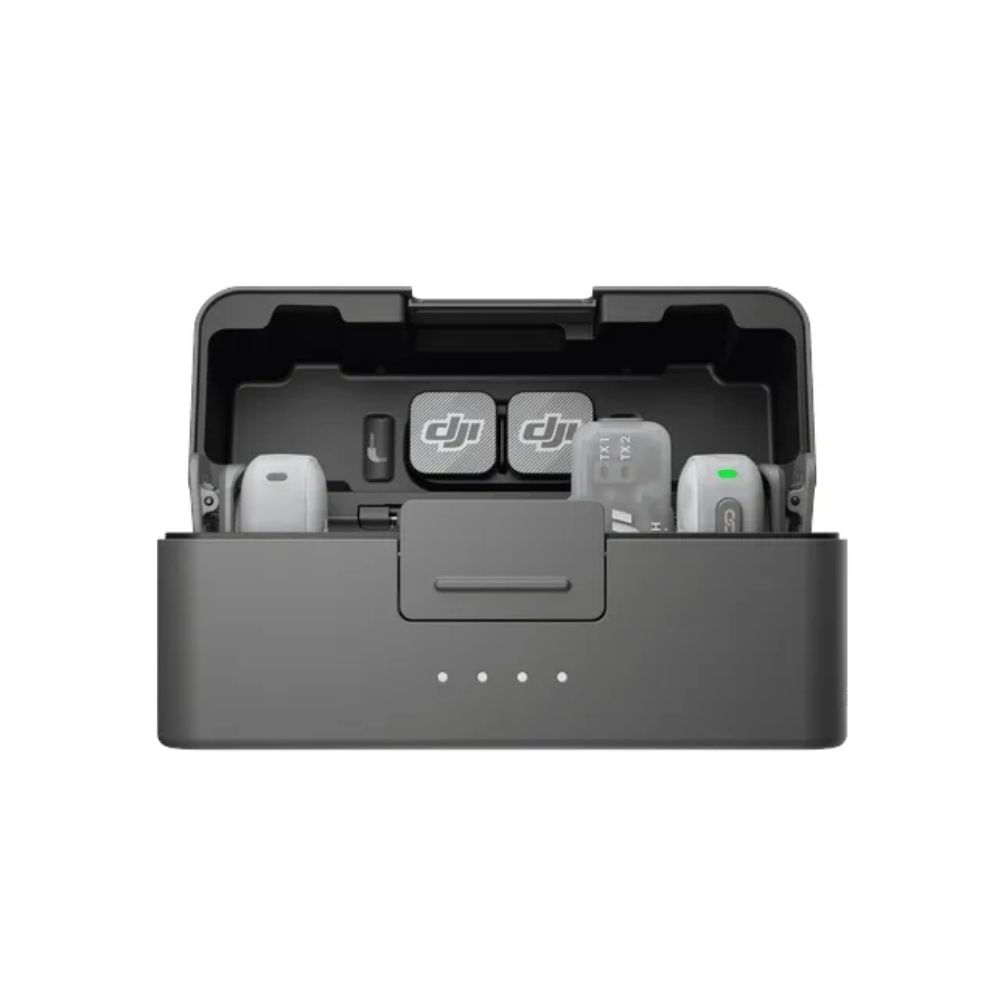 Micrófono Inalámbrico DJI Mic Mini 2 - 2 TX 1 Móvil RX con estuche de carga y sonido profesional
