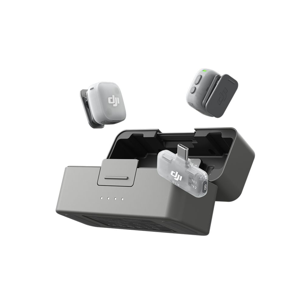Micrófono Inalámbrico DJI Mic Mini 2 - 2 TX 1 Móvil RX con estuche de ...