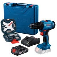 Taladro Percutor 1/2"" 18V GSB 183-LI + Set de Accesorios Bosch