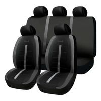 SET DE FUNDAS CUBRE ASIENTOS PARA AUTO PROTECTOR COMPLETO B-EQUIP BEQ-1432