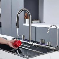 LAVADERO PREMIUM DE 7 TECLAS ACERO INOXIDABLE DE LUJO