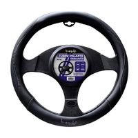 Cubrevolante para Timón de Vehículo Negro B-EQUIP BEQ1120