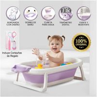 Bañera Plegable Para Bebés MAUI Purple