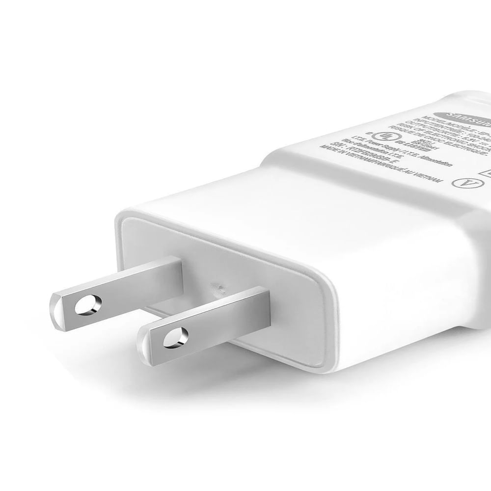 DADO CARGADOR USB DE 1A COLOR BLANCO