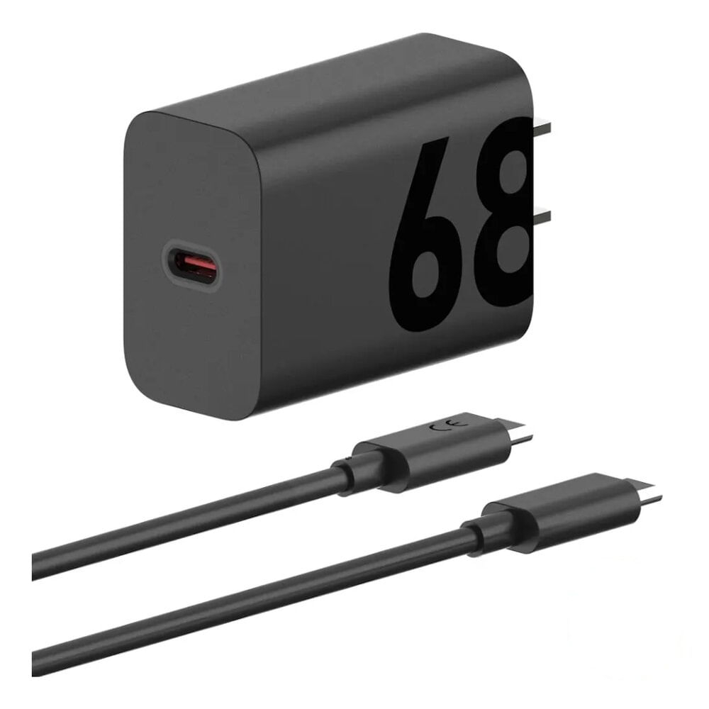 Cargador Motorola Turbo Power 68w con Cable Tipo Usb C - C