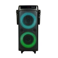 PARLANTE KUZLER KARAOKE CON 2 MICROFONOS 1600W PARTYLOUD-1