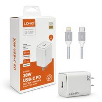 Cargador de 30w iphone 11-11 pro- 11 pro max con cable de 1mt
