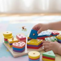 Juguete Didáctico con Encaje de Figuras Geométricas