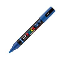 POSCA Marcador Punta Brush PC-5BR Azul