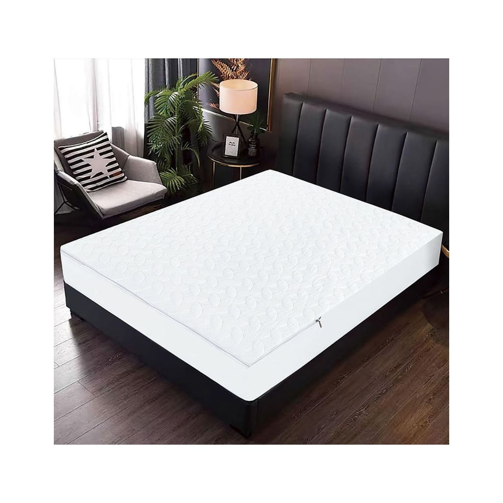Protector de Colchon King Impermeable con Cierre