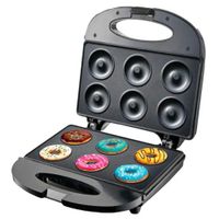 MÁQUINA MINI DONAS ANTIADHERENTE 750W PARA 6 DONAS RAF R.247