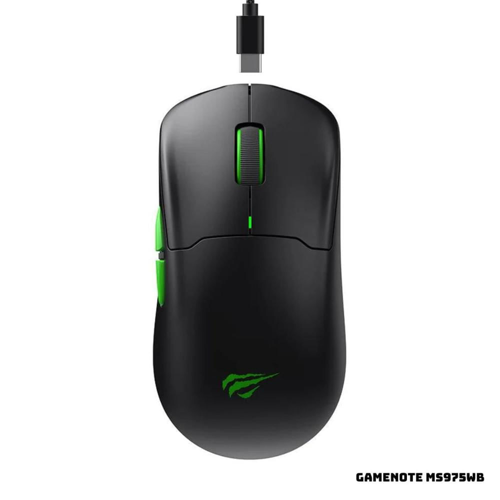 MOUSE GAMER HAVIT GAMENOTE MS975WB 20000 DPI TRIMODE RGB