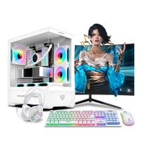 COMPUTADORA PC GAMER DRACO WHITE PLUS CORE I7 12700F 16GB 500GB 24 RTX3050 6GB MI PC LISTA MIPCLISTA