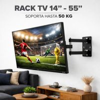 RACK TV SOPORTE PARA TELEVISOR DE 14 A 55 PULGADAS CON BRAZO ARTICULADO