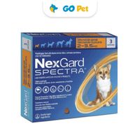 Antiparasitario Nexgard Spectra XS x 3 Tabletas 2 a 3.5 Kg