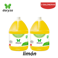 Desinfectante Daryza Limón Galón Pack 2 Galoneras