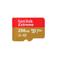 Memoria micro SD Sandisk 256GB - R190mb - W130mb - Extreme