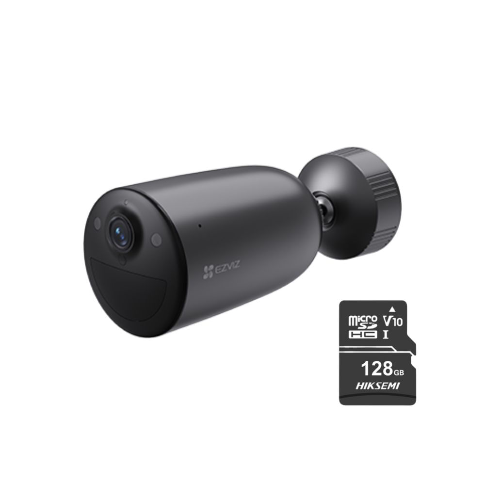 Camara seguridad EB3 4G 2K - Micro SD 128GB para exterior con hogar