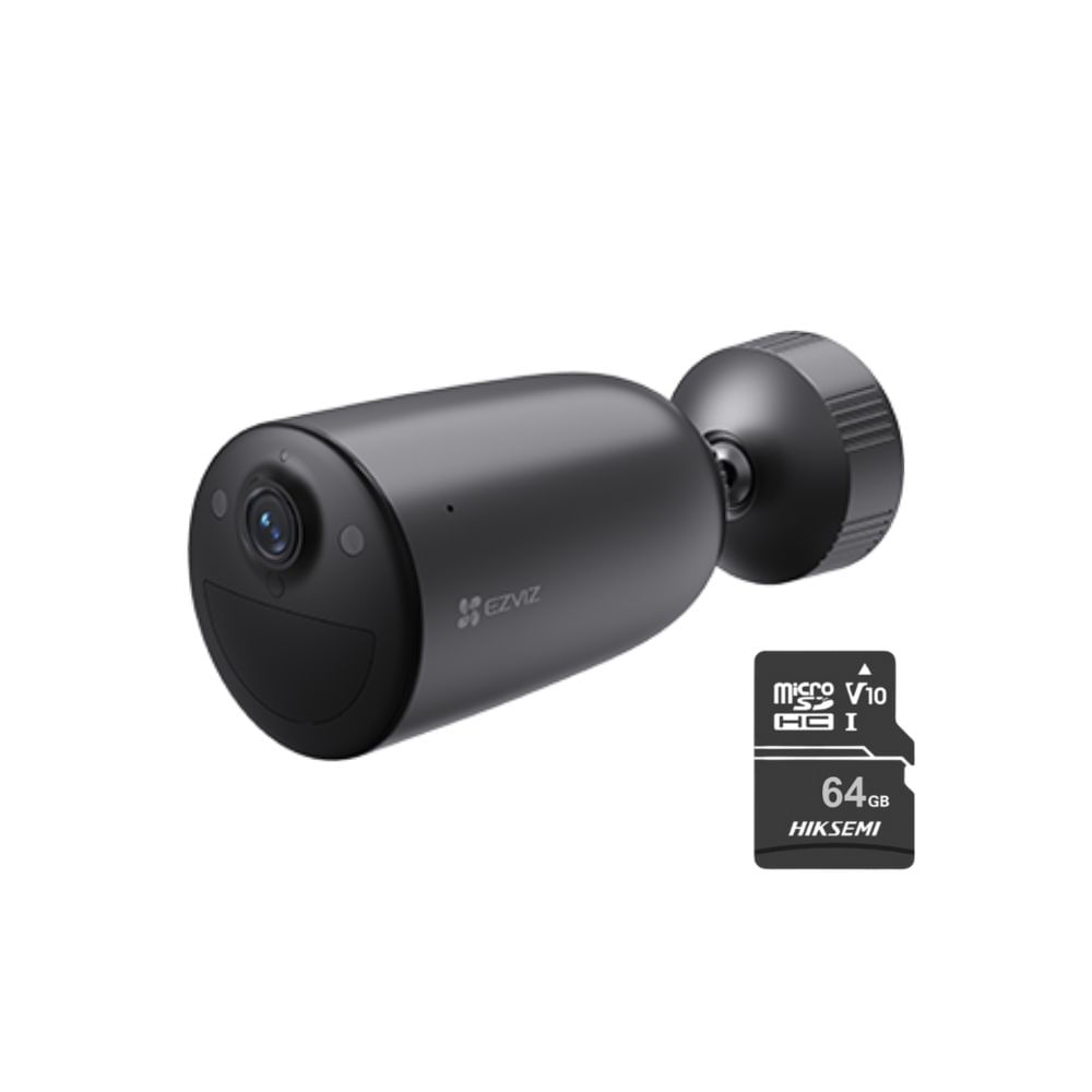Cámara de seguridad EB3 2K 4G - Micro SD 64gb con batería  para exterior