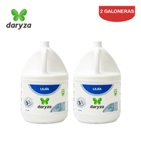Lejía Doméstica 5% Daryza Galón Pack 2 Galoneras