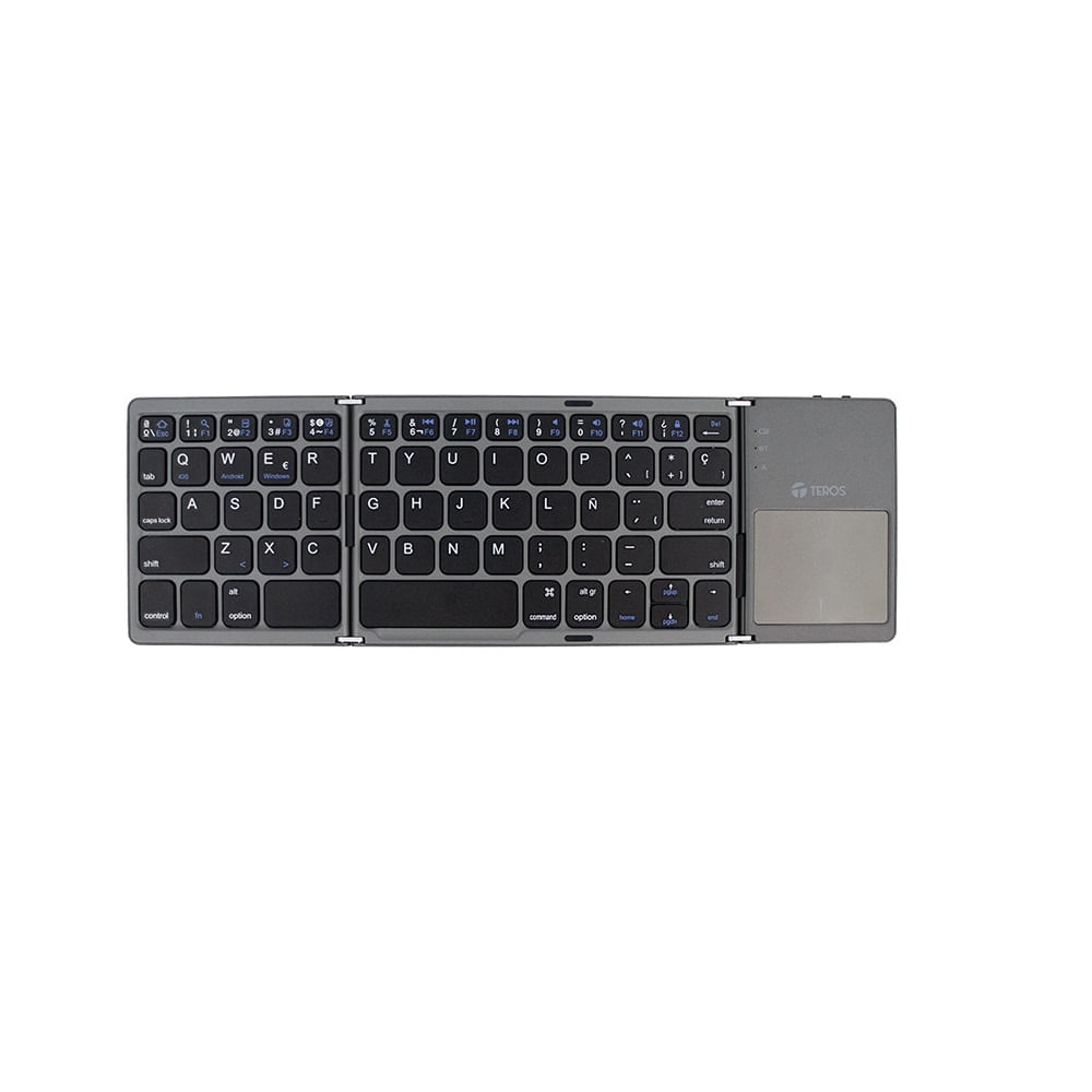Teclado inalámbrico plegable TEROS TE-4075S BT 3.0 gris
