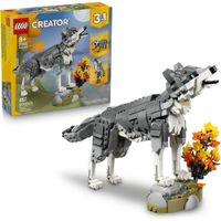 LEGO CREATOR 3 EN 1 LOBO GRIS 626 PIEZAS