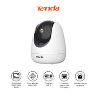 CAMARA DE SEGURIDAD WIFI 6 5MP 360 CP7 AUDIO IA VISION NOCTURNA