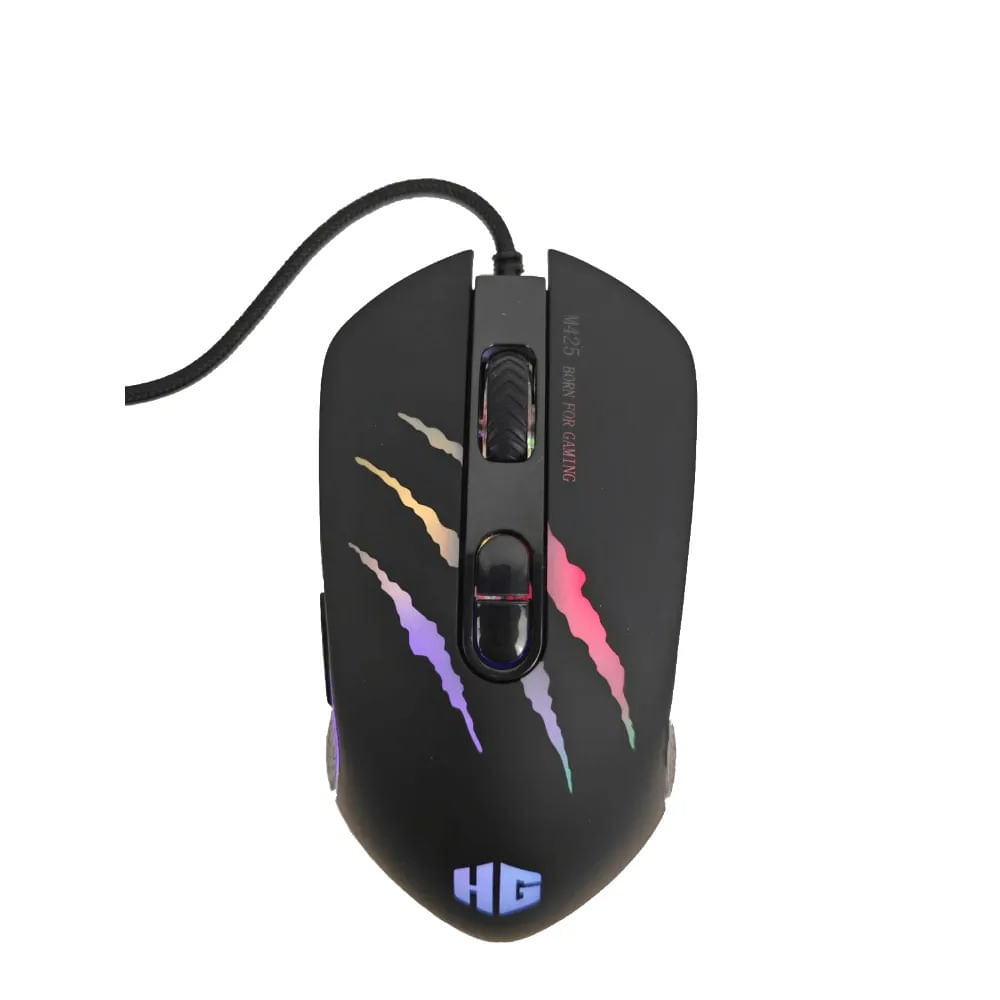 MOUSE GAMER T-REX HA-M425R 7200DPI